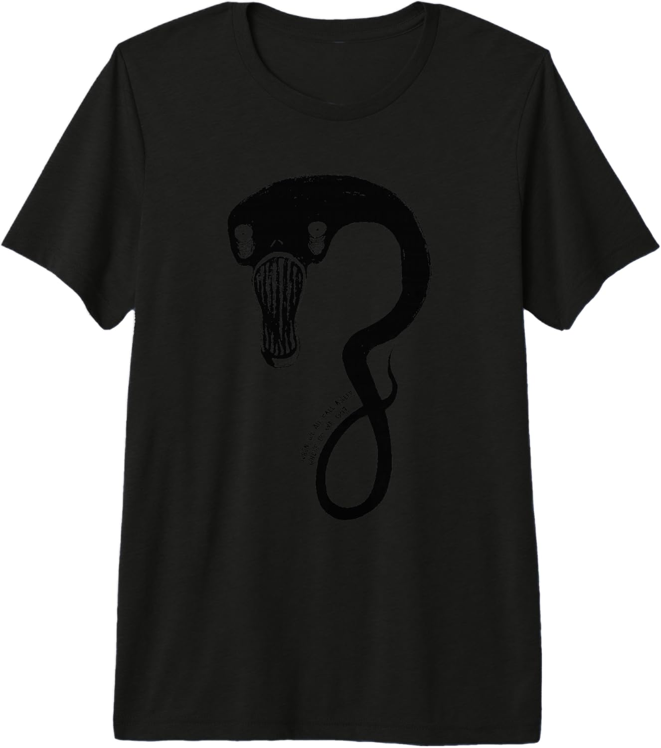 Billie Eilish Official Monster Black Premium Tri-Blend T-Shirt