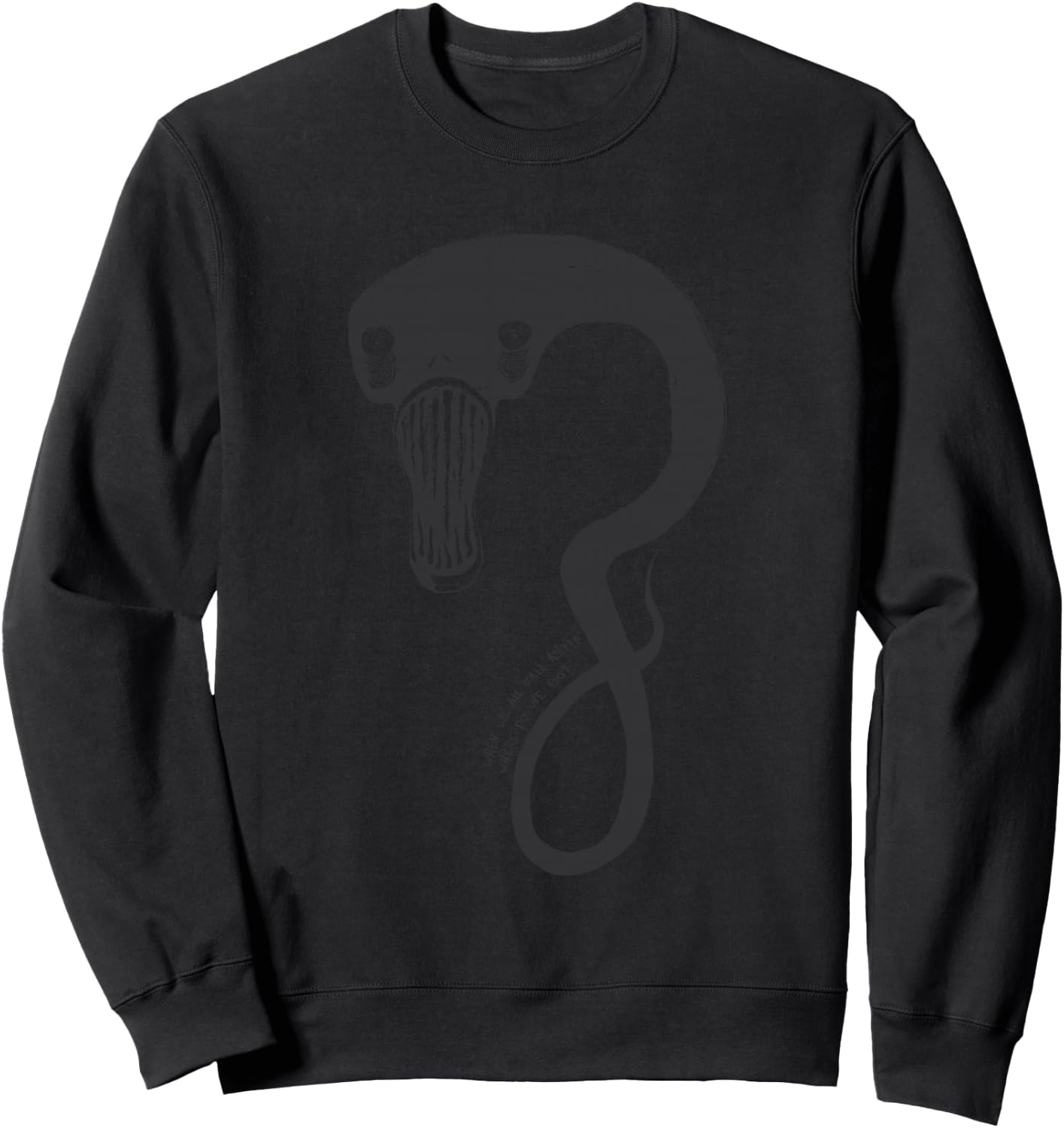 Billie Eilish Official Monster Black Sweatshirt