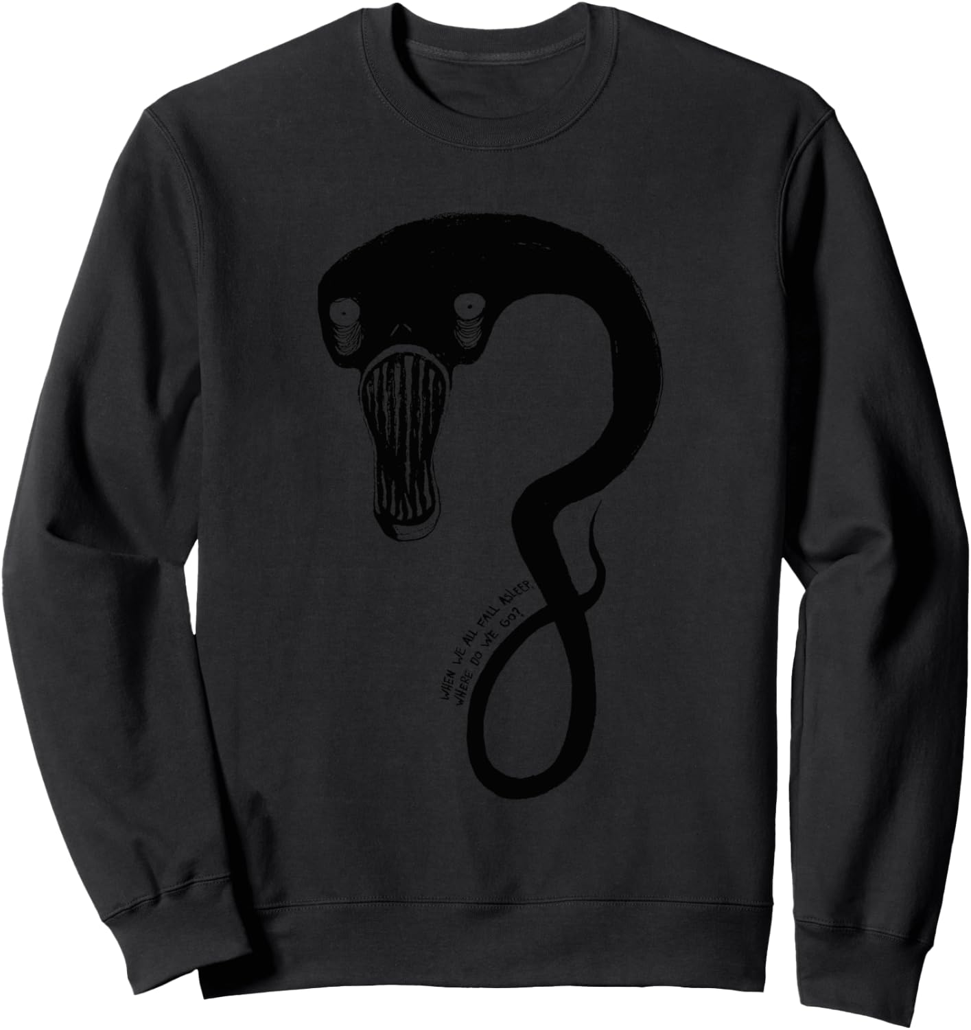 Billie Eilish Official Monster Black Sweatshirt
