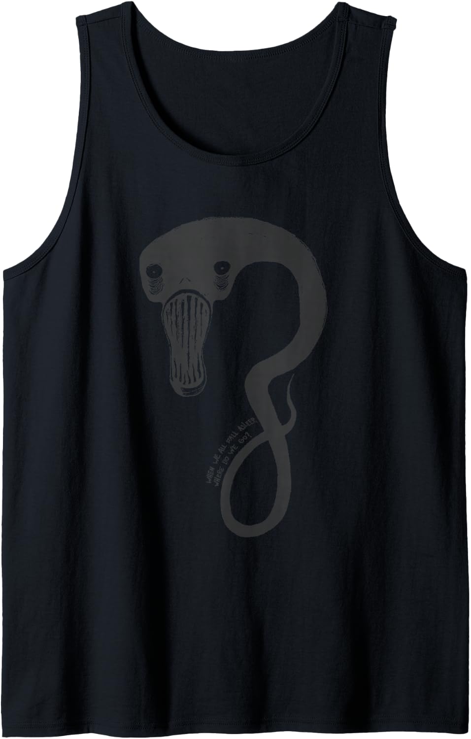 Billie Eilish Official Monster Black Tank Top