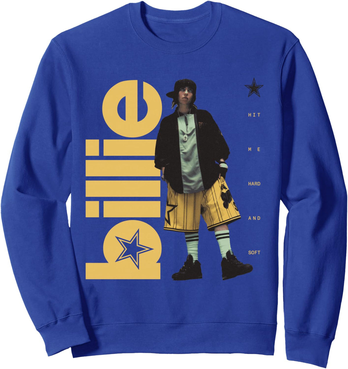 Official Billie Eilish HIT ME HARD AND SOFT Standing Photo Sweatshirt