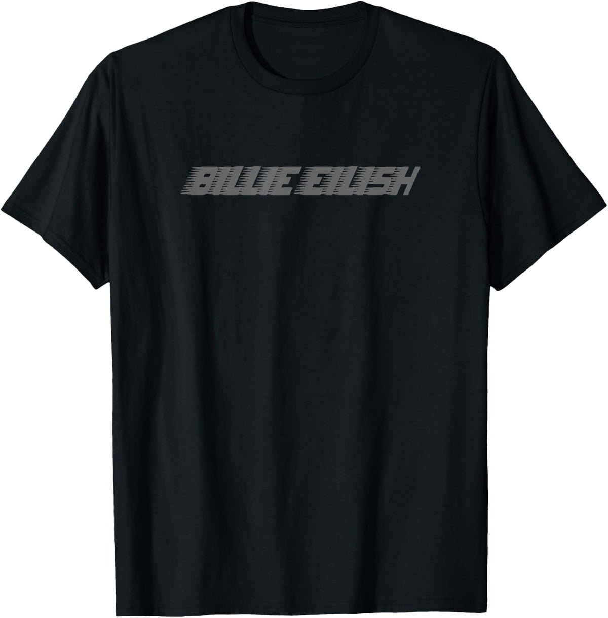 Billie Eilish Official Grey Billie Logo T-Shirt Small