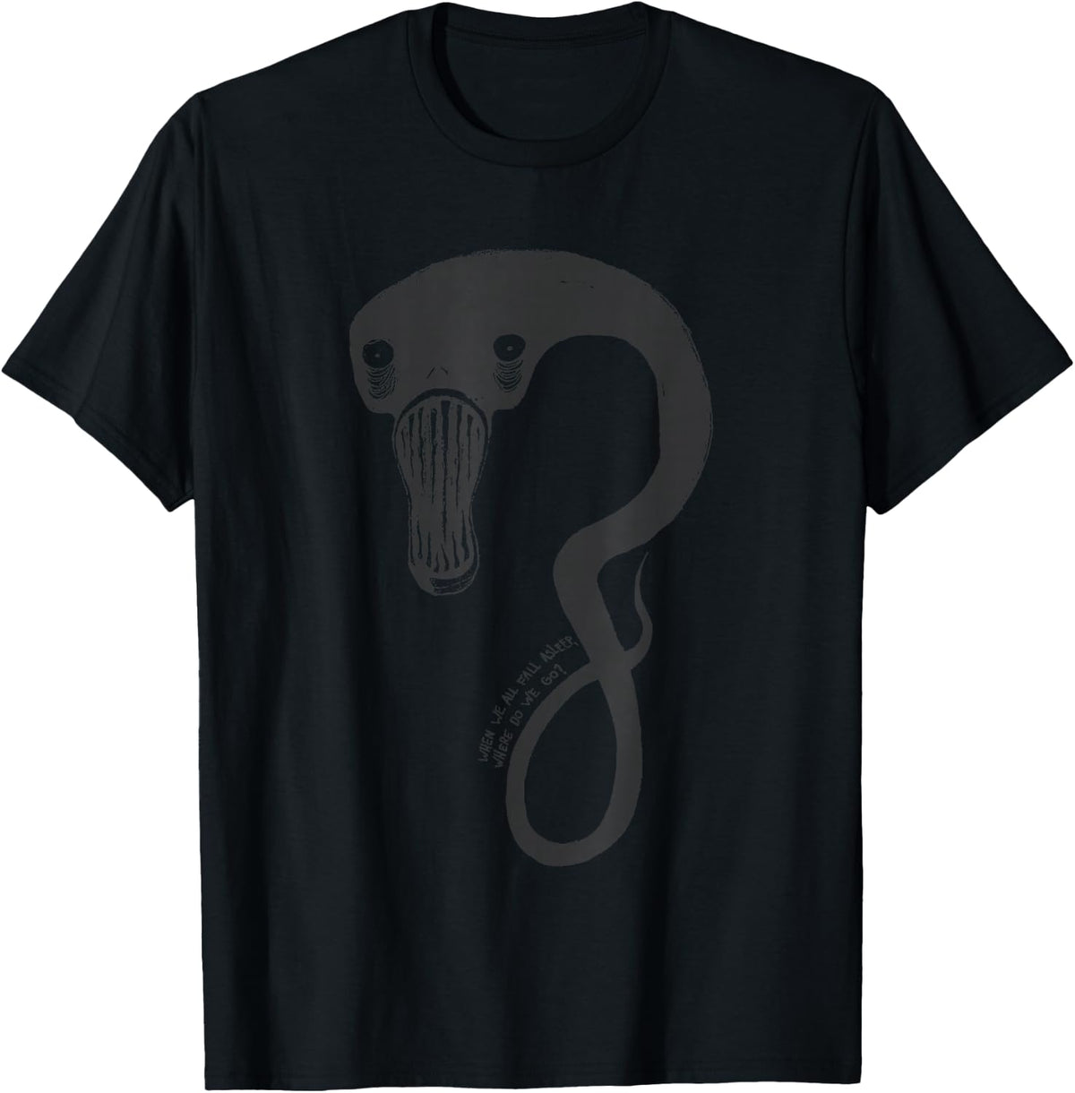 Billie Eilish Official Monster Black T-Shirt Small