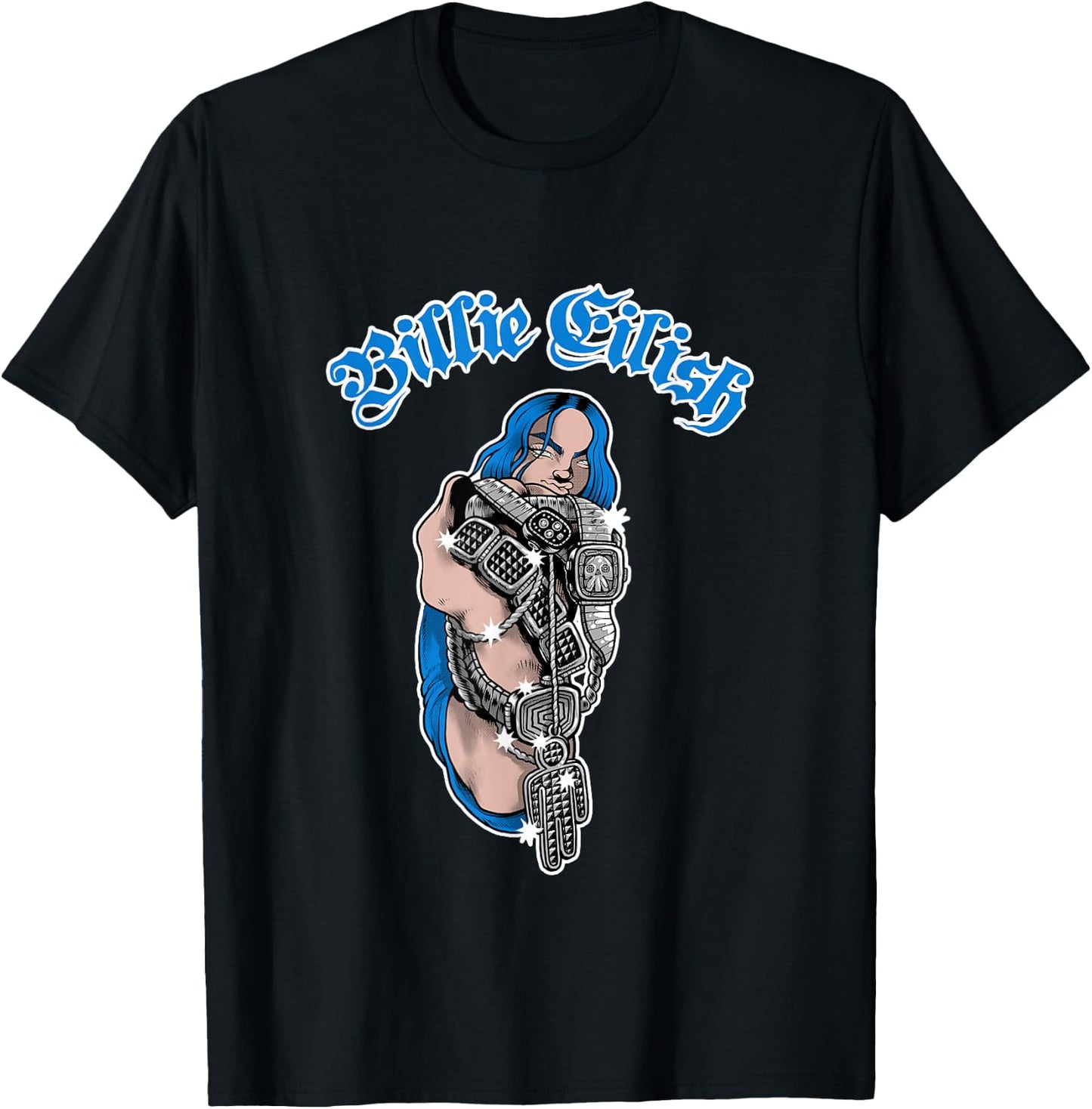 Billie Eilish Official Bling T-Shirt Small