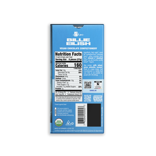 Live in 3D Vegan M!LK Chocolate Bar