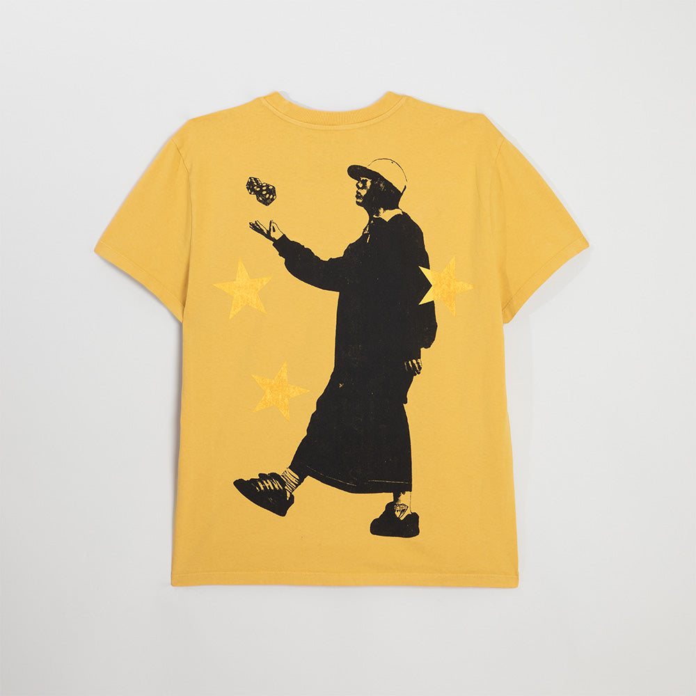 Billie Dice Toss Gold T-Shirt