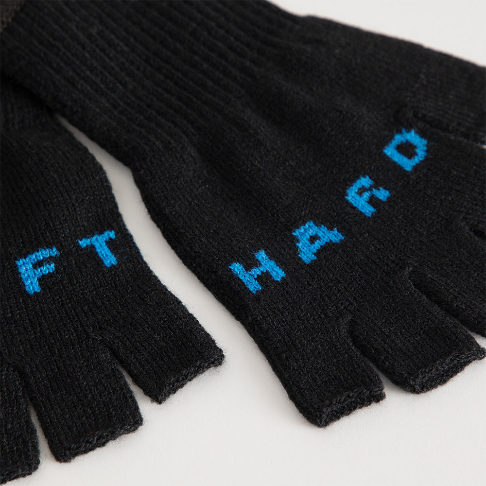 HIT ME HARD AND SOFT FINGERLESS GLOVES