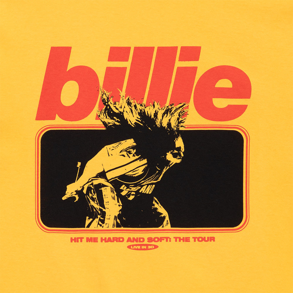 Live In 3D Hair Whip Mustard T-Shirt