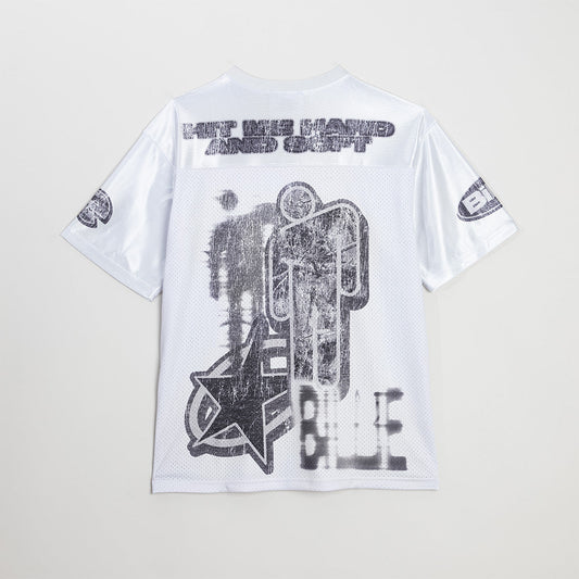 Billie Bandana White Football Jersey