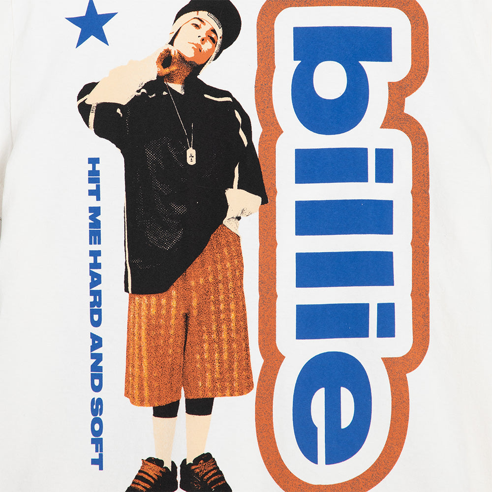 Lean HIT ME HARD AND SOFT: THE TOUR 2025 White T-Shirt
