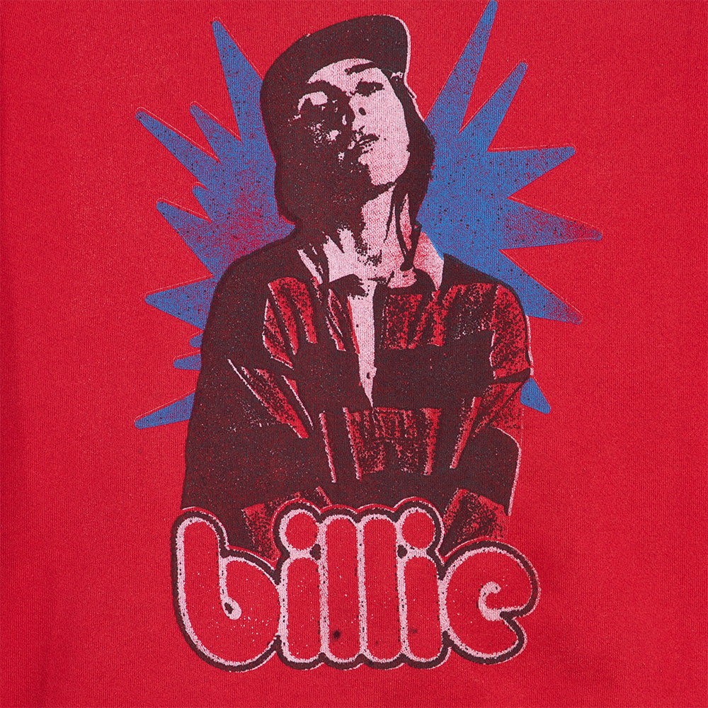 Billie x Lost Love Red Crewneck