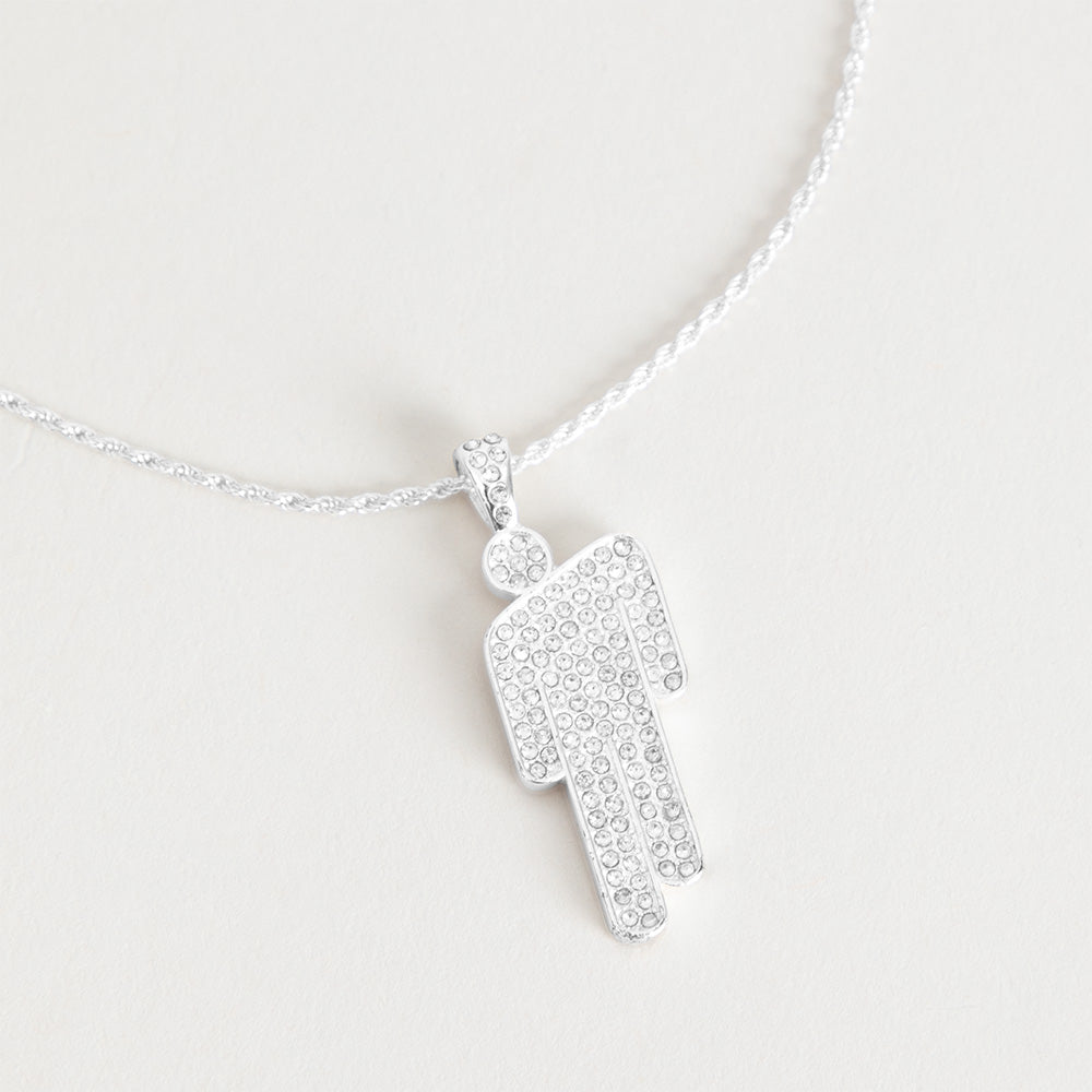 Silver Blohsh Necklace