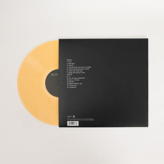 'WHEN WE ALL FALL ASLEEP, WHERE DO WE GO?' Pale Yellow LP
