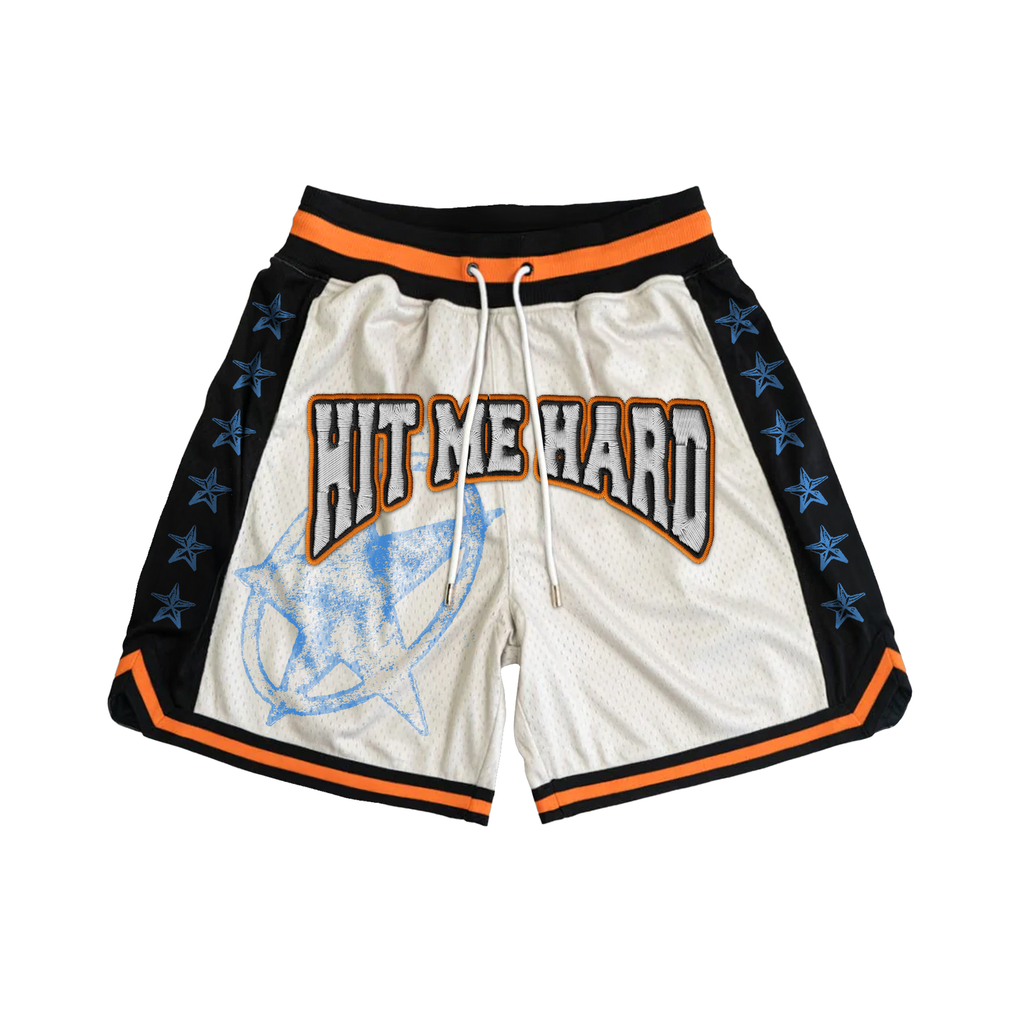 HIT ME HARD AND SOFT Mesh Basketball Shorts