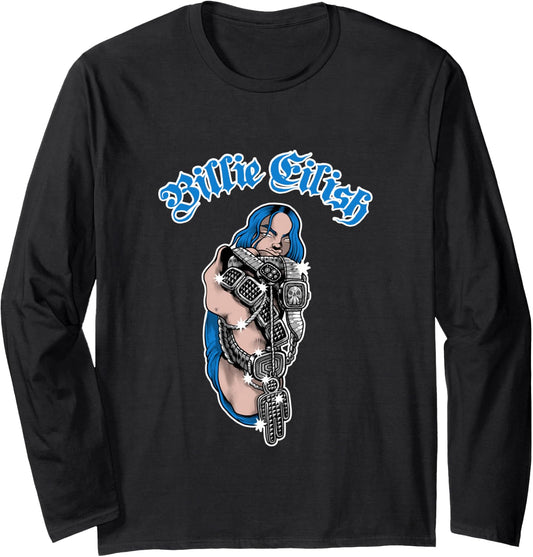 Billie Eilish Official Bling Long Sleeve T-Shirt