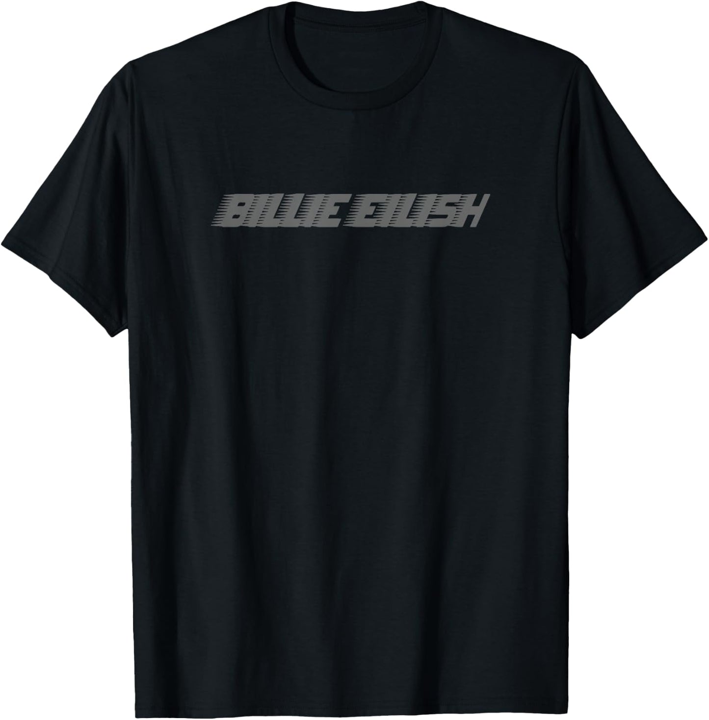 Billie Eilish Official Grey Billie Logo T-Shirt Small