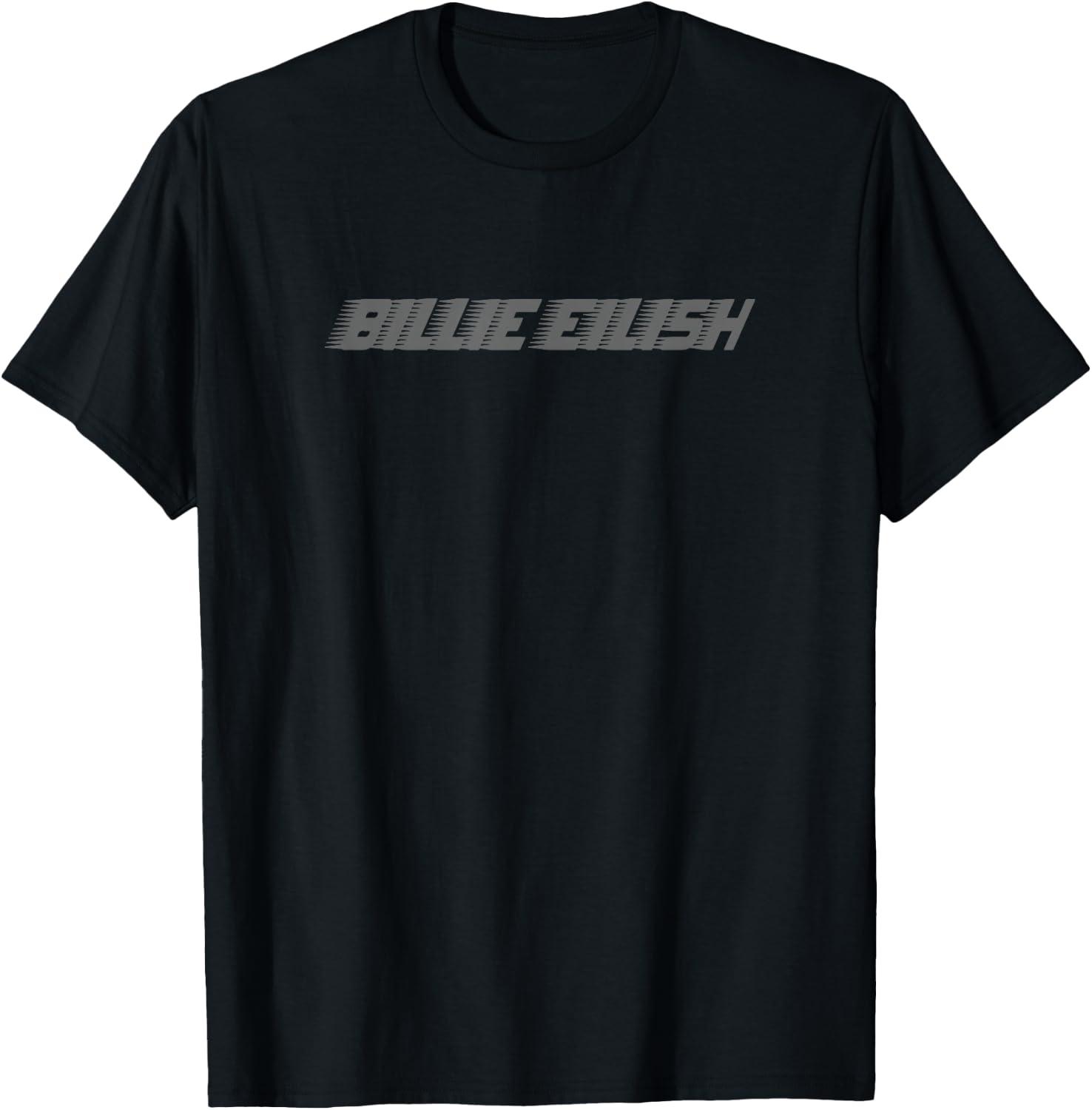 Billie Eilish Official Grey Billie Logo T-Shirt Small