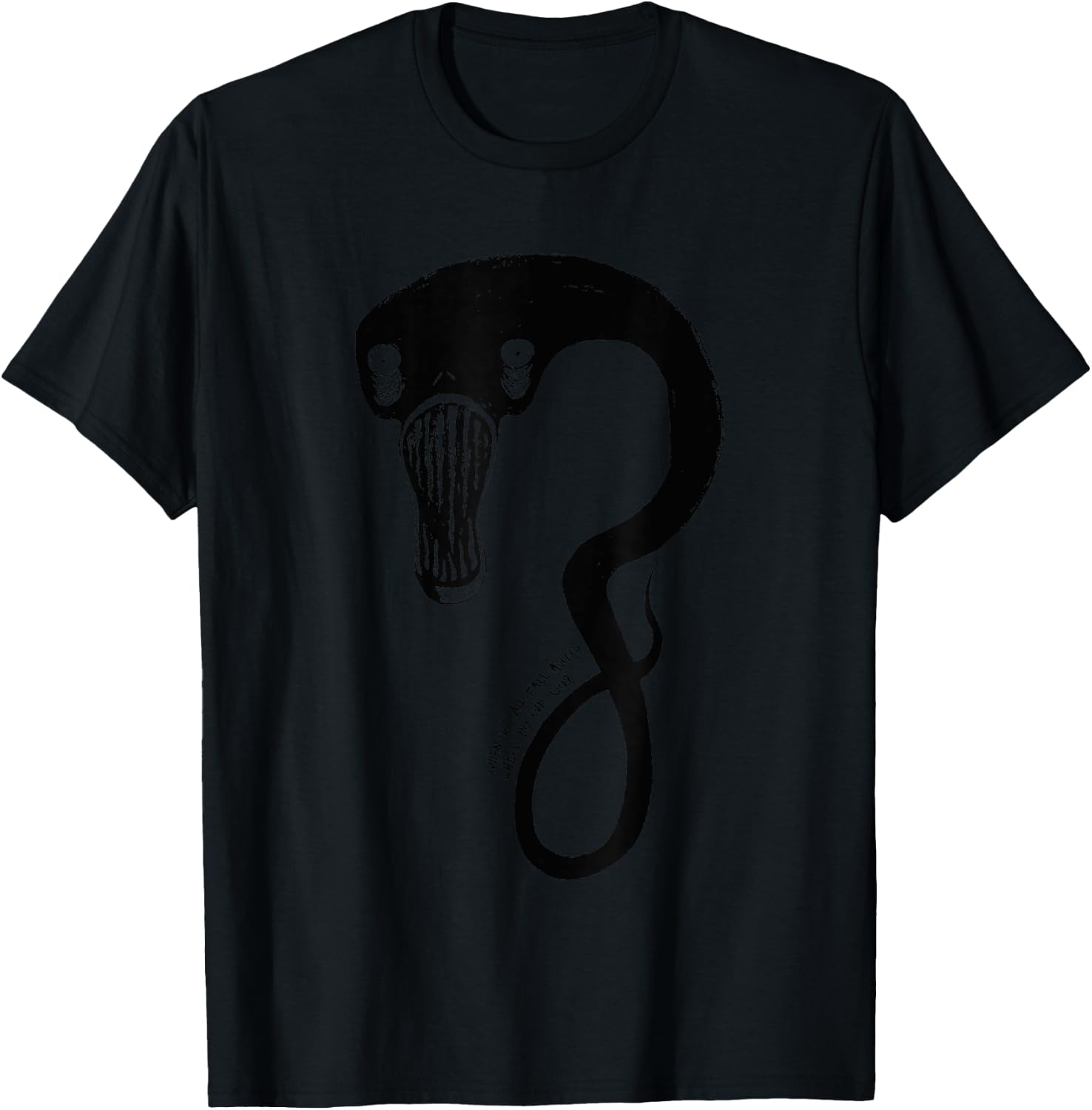 Billie Eilish Official Monster Black T-Shirt Small