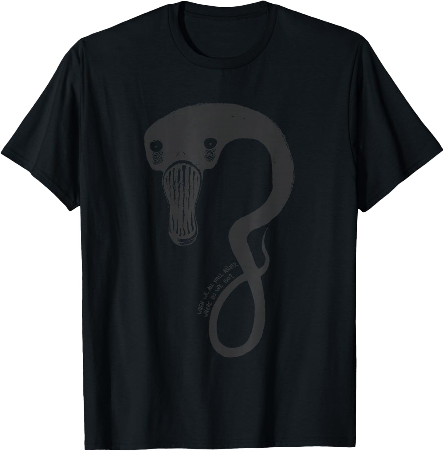 Billie Eilish Official Monster Black T-Shirt Small