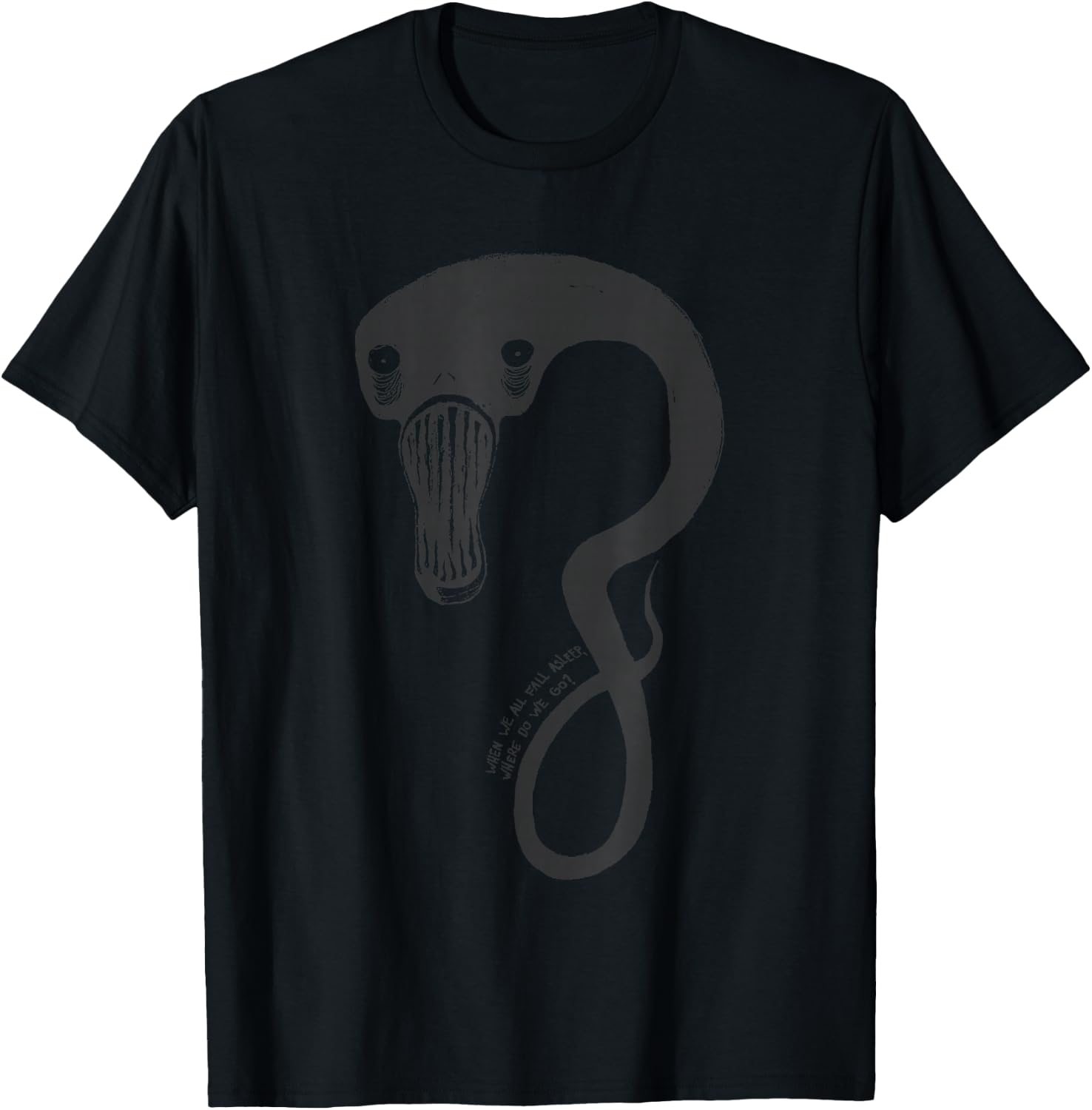 Billie Eilish Official Monster Black T-Shirt Small