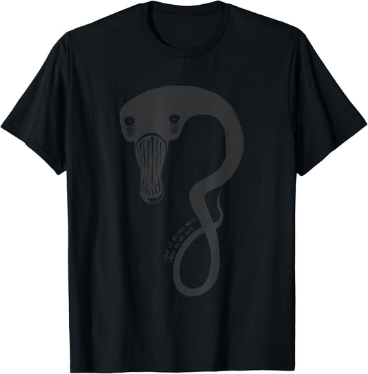 Billie Eilish Official Monster Black T-Shirt Small