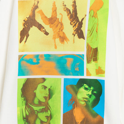 BIRDS OF A FEATHER COLLAGE THERMAL LONG SLEEVE