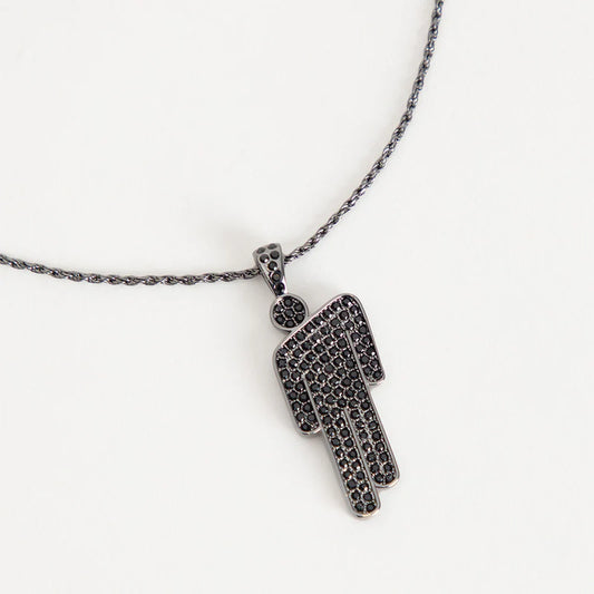 Black Blohsh Necklace