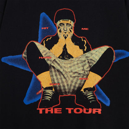 HIT ME HARD AND SOFT: THE TOUR Crewneck Black Sweatshirt