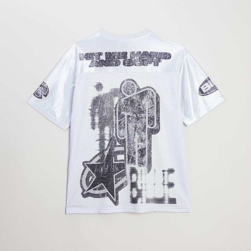 Billie Bandana White Football Jersey