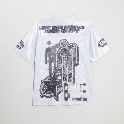 Billie Bandana White Football Jersey