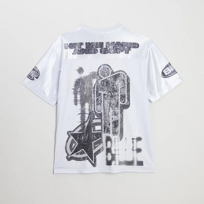 Billie Bandana White Football Jersey