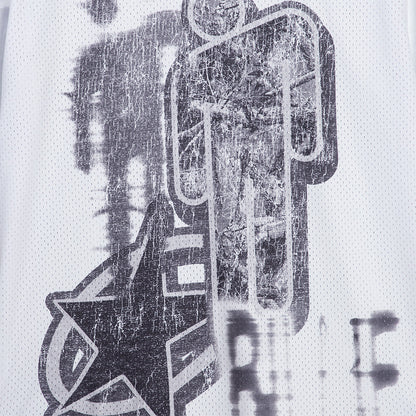 Billie Bandana White Football Jersey