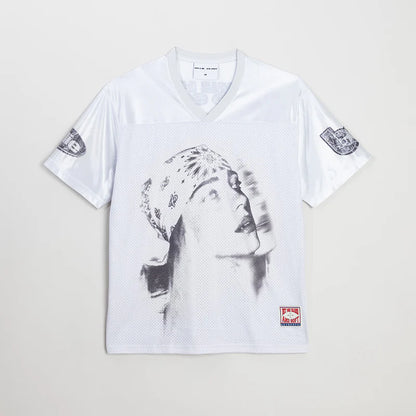 Billie Bandana White Football Jersey