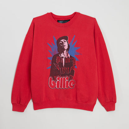 Billie x Lost Love Red Crewneck