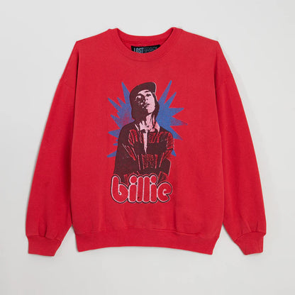 Billie x Lost Love Red Crewneck