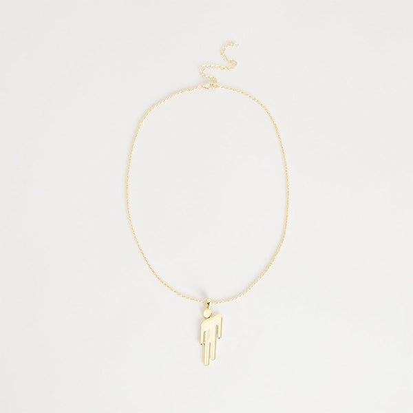 Gold Blohsh Pendant Necklace