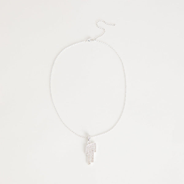 Silver Blohsh Necklace