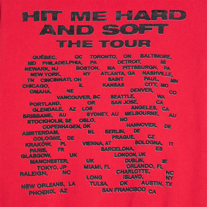 How to Bend HIT ME HARD AND SOFT: THE TOUR Red Hoodie