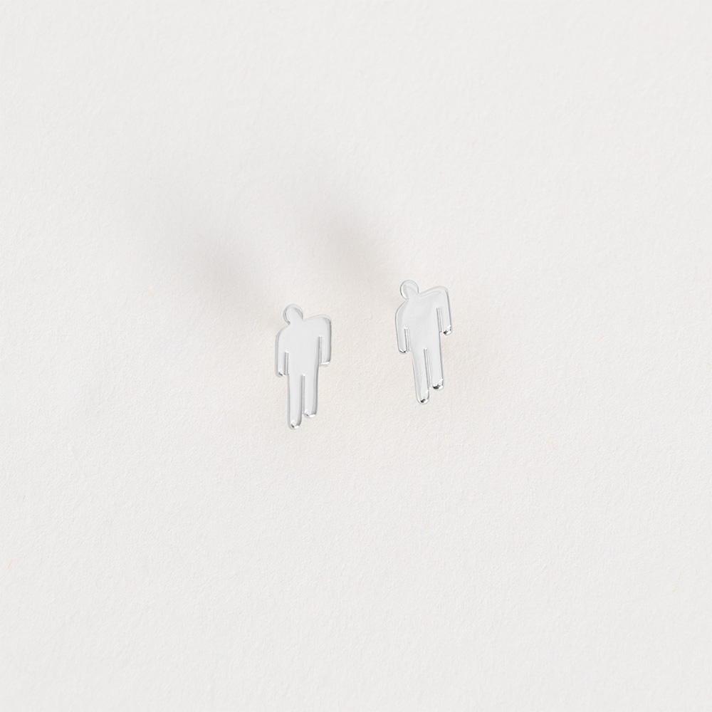 Blohsh Sterling Silver Stud Earrings