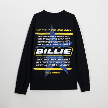 BE Photo Star Dateback Black Longsleeve