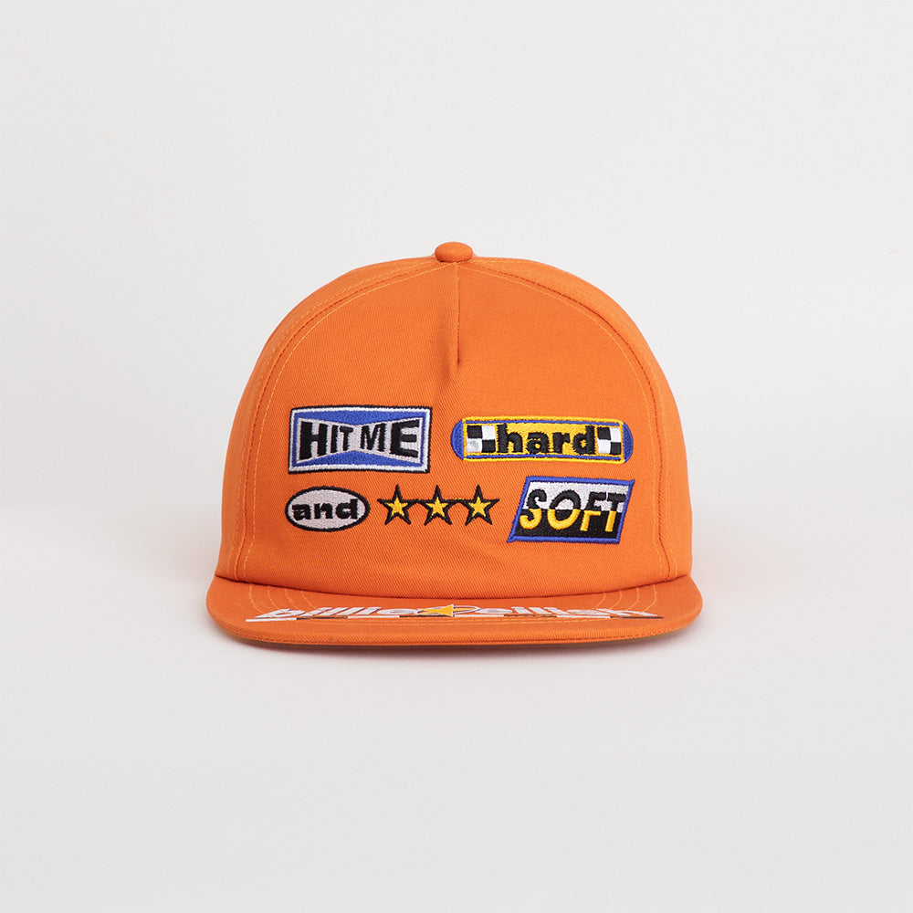 Orange HIT ME HARD AND SOFT Snapback