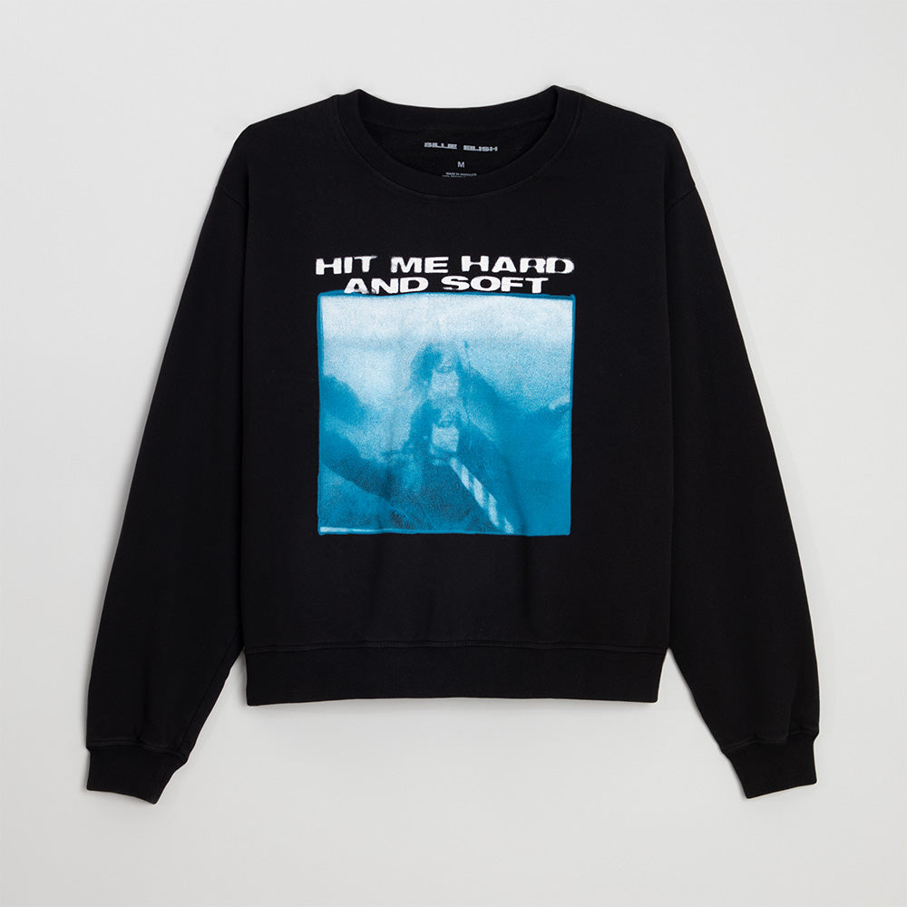 Underwater Black Crewneck Sweatshirt