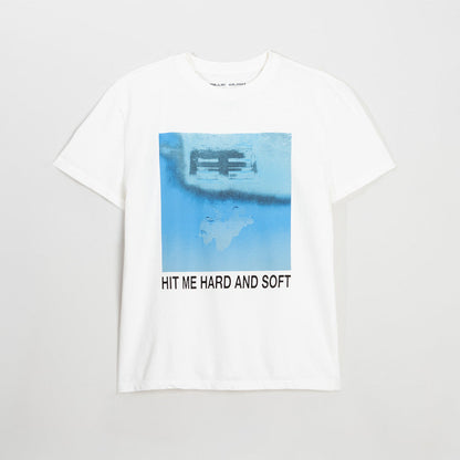 HIT ME HARD AND SOFT White Cover Tee
