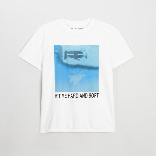HIT ME HARD AND SOFT White Cover Tee
