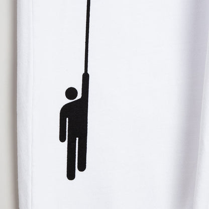 Hanging Blohsh White Sweatpant