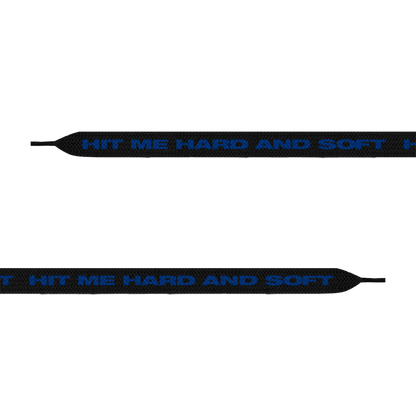 HIT ME HARD AND SOFT Shoelaces
