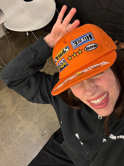 Orange HIT ME HARD AND SOFT Snapback