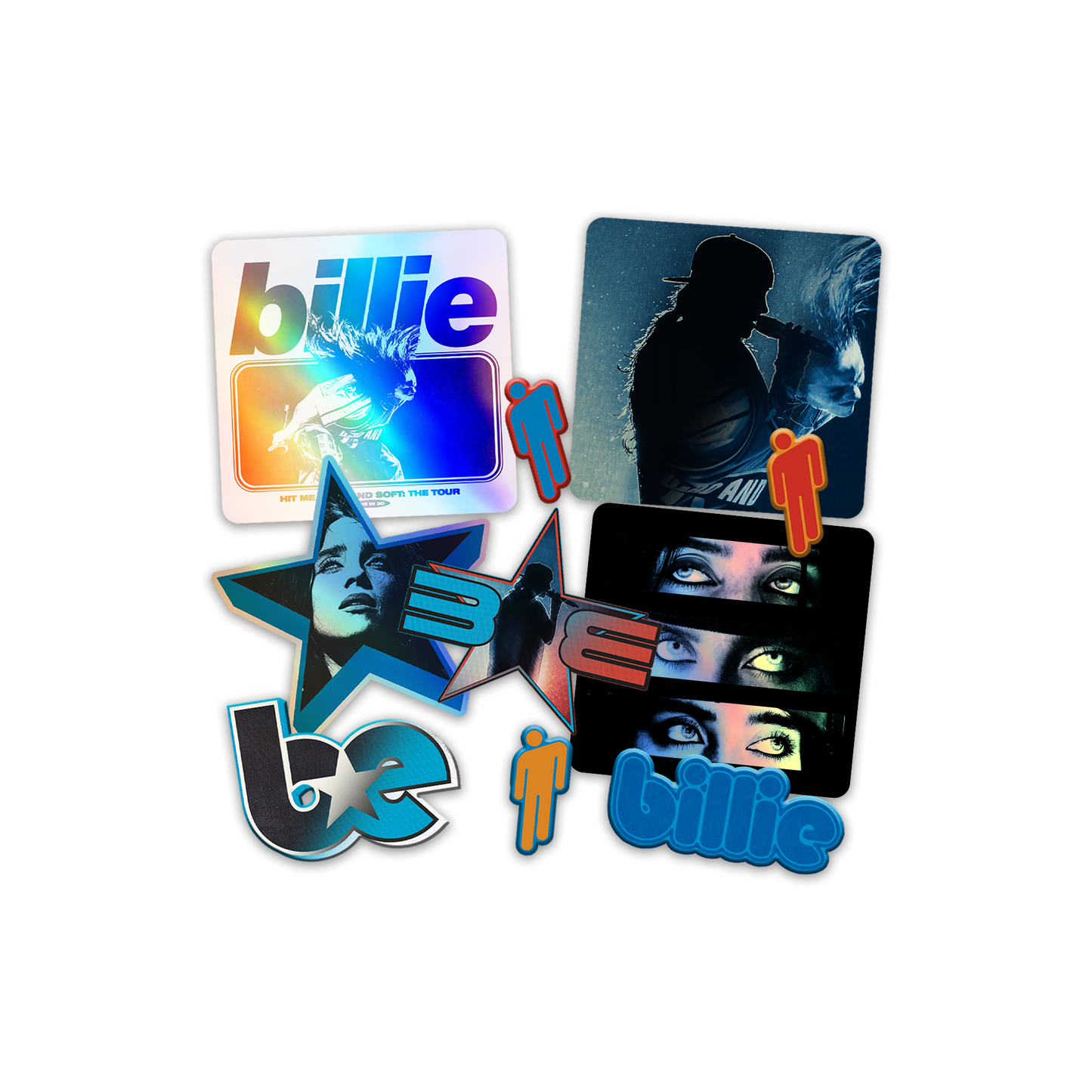 Live in 3D Sticker Pack